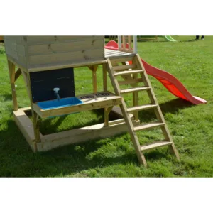 Casuta Nordic Adventure House cu loc pentru nisip