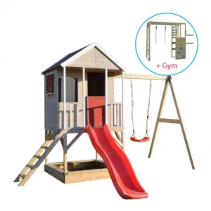 Casuta Summer Adventure House cu loc de nisip