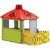 Casuta de gradina cu gard Dolu 132x158x104