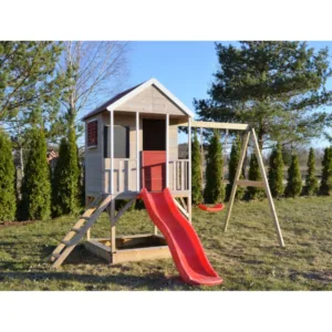 Casuta de gradina cu platforma