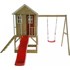 Casuta de gradina cu platforma