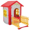 Casuta de gradina pentru copii Pilsan Magic House GreyYellow gardulet inclus