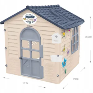 Casuta de joaca pentru copii Mochtoys Gri 122 x 120 x 120