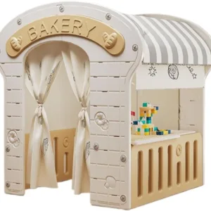 Casuta de joaca pentru copii Nichiduta Graden mocha