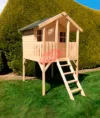 Casuta lemn copii Toby (posibilitate tobogan)