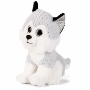 Catelus Husky de plus Amek 25 cm