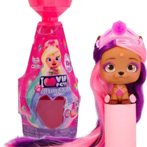 Catelus VIP Pets Glam Gems cu 9 surprize