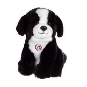 Catelus de plus cu sunete 20 cm diverse modele