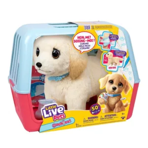 Catelus interactiv Ouchies Little Live Pets cu labuta ranita