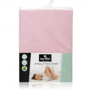 Cearceaf Jersey 120x60 cm pink
