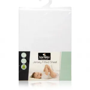Cearceaf Jersey 120x60 cm white