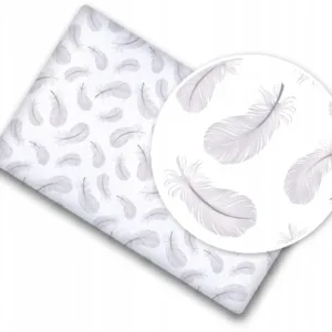 Cearceaf cu banda elastica 160x80 cm Grey Fluff