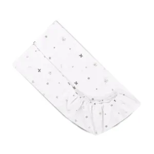 Cearceaf cu banda elastica bumbac ranforce 60 x 120 cm Honey Bunny Beige