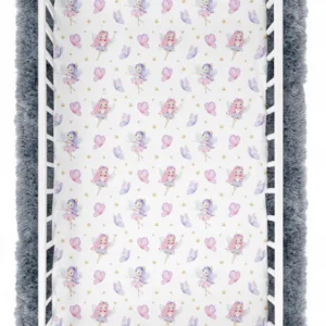 Cearceaf cu banda elastica pentru pat copii