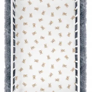 Cearceaf cu banda elastica pentru pat copii