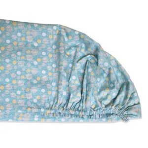 Cearceaf cu elastic 140x70 cm Bubble Blue