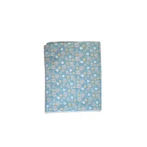 Cearceaf cu elastic 85x60 cm Bubble Blue