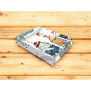 Cearceaf cu elastic MimiNu pentru patut 120X60 cm