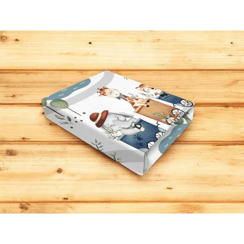 Cearceaf cu elastic MimiNu pentru patut 120X60 cm