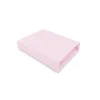 Cearceaf cu elastic Qmini pentru patut 90x40 cm din bumbac jersey Pink