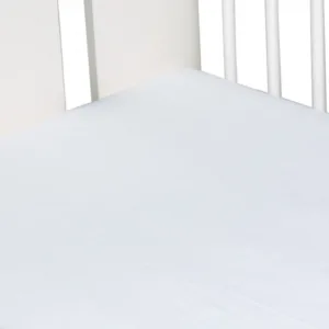 Cearceaf din bumbac cu elastic 120x60 cm Alb