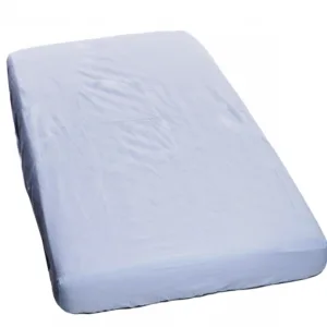 Cearceaf din bumbac cu elastic 120x60 cm Albastru