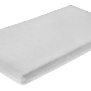 Cearceaf din frotir cu elastic Sensillo gri 120x60 cm