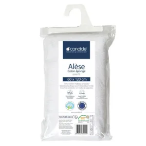 Cearceaf plusat pentru protectie saltea din bumbac impermeabil 60x120 cm
