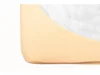 Cearsaf cu elastic jerse din bumbac bej 120x60 cm