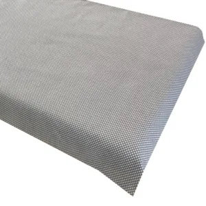Cearsaf cu elastic pe colt 140x70 cm Buline albe pe gri