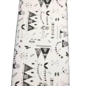 Cearsaf cu elastic pe colt 140x70 cm Corturi de indian gri