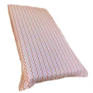 Cearsaf cu elastic pe colt 140x70 cm Zig-zag