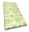 Cearsaf cu elastic roata 140x70 cm Ursuleti pe verde