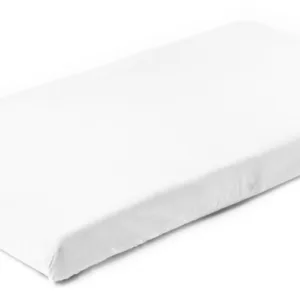 Cearsaf de bumbac jersey cu elastic Sensillo 140x70 cm alb