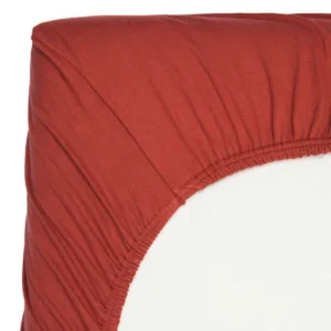 Cearsaf din bambus cu elastic 70 x 140 cm Rosewood