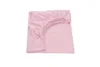 Cearsaf patut 120x60 cm bumbac culoare roz