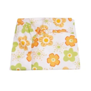 Cearsaf patut 120x60 cm bumbac model floricele