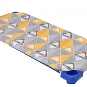 Cearsaf patut gradinita si cresa stivuibil bumbac model forme geometrice