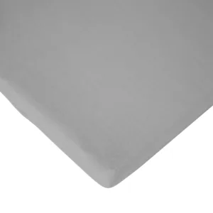 Cearsaf saltea 60x120 cm Jerse Gri Childhome