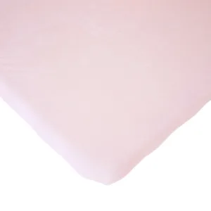 Cearsaf saltea 75x95 cm Childhome Tricot Roz