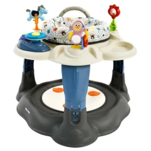Centru de activitati 360 Milly Mally Twist Galactic cu scaun rotativ si inaltime reglabila