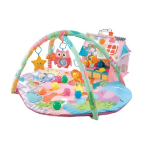 Centru de activitati Moni Happy Farm Pink