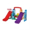 Centru de joaca 4 in 1 Happy Slide Multicolor Million Baby