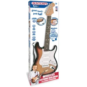 Chitara rock electronica cu microfon