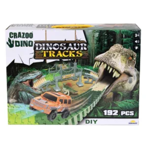 Circuit cu masina si dinozauri