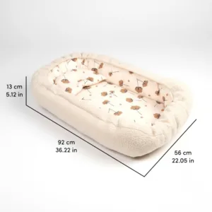 Co-sleeper anti-reflux CreamTeddy SeviBebe