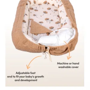 Co-sleeper anti-reflux Teddy Brown SeviBebe