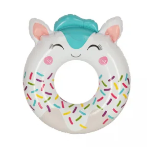 Colac gonflabil pentru inot 84cm x 76cm Animalut Alb