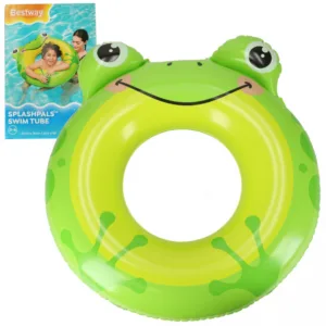 Colac gonflabil pentru inot copii  85 x 76 cm Green Frog