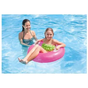 Colac gonflabil pentru inot copii cu manere Intex 76 cm diverse culori